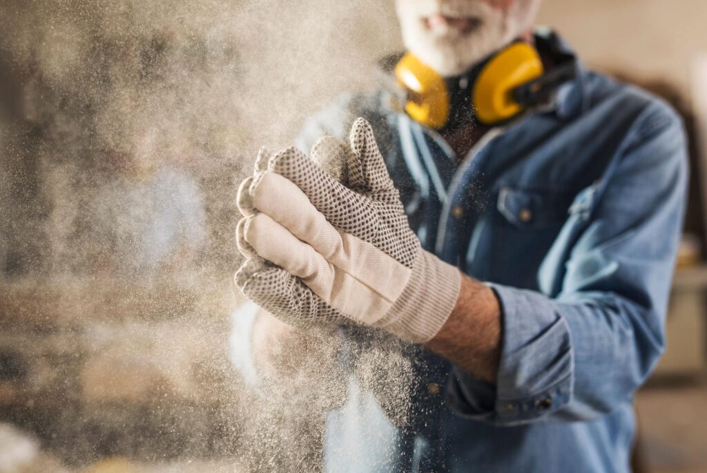 Werken in een omgeving met Fijnstof in de bouw sector